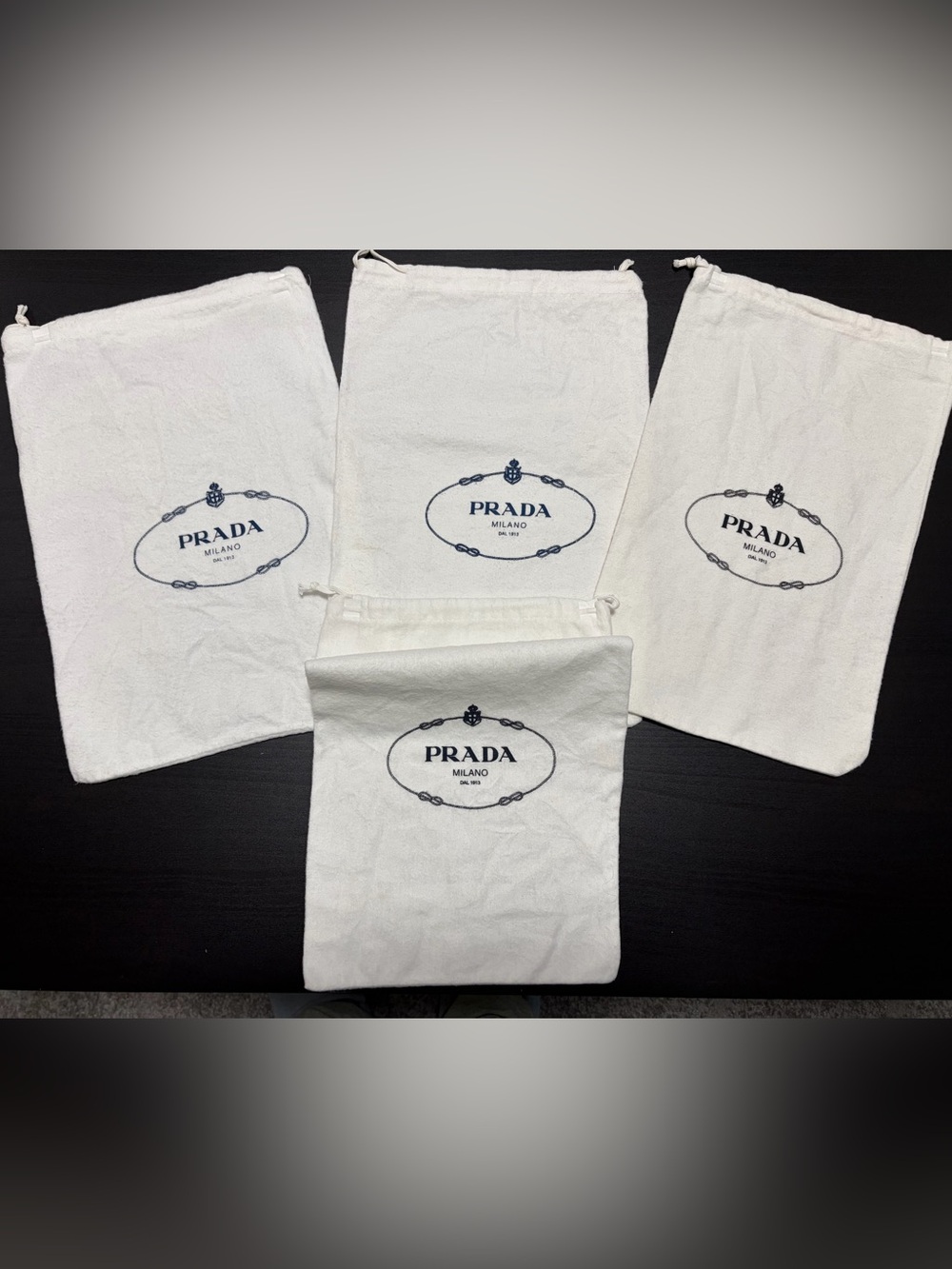 Designer dust bags - Prada